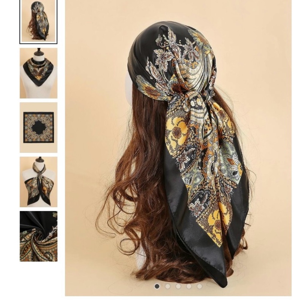 Paisley Pattern Multicolor Scarf
